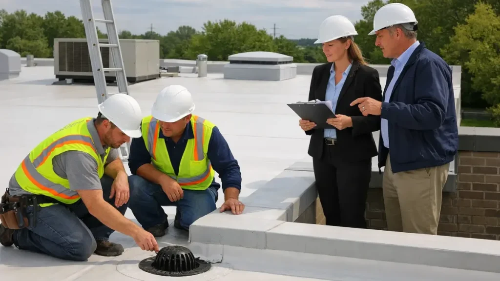 PVC roof repairs and restorations NJ