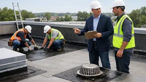 SBS cold process and built-up roof repair NJ