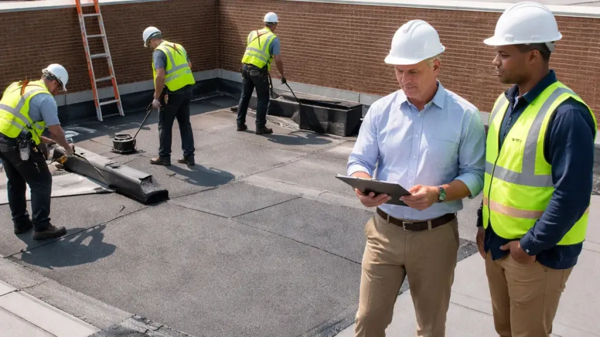 modified bitumen roof repair NJ