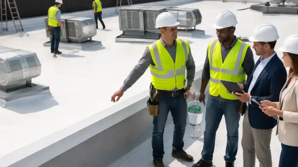 silicone roof coating systems New Jersey commercial buildings